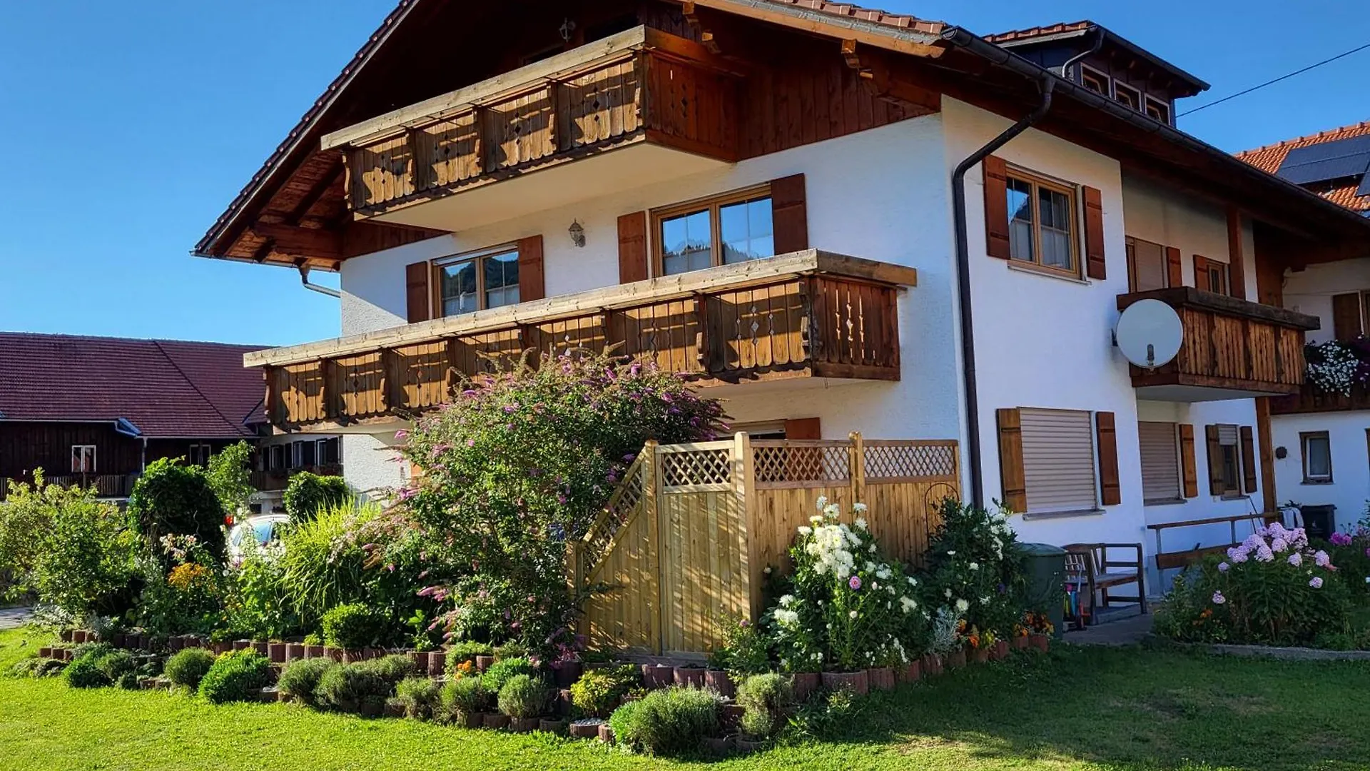 公寓 Ferienwohnung Beim Ivo Roßhaupten